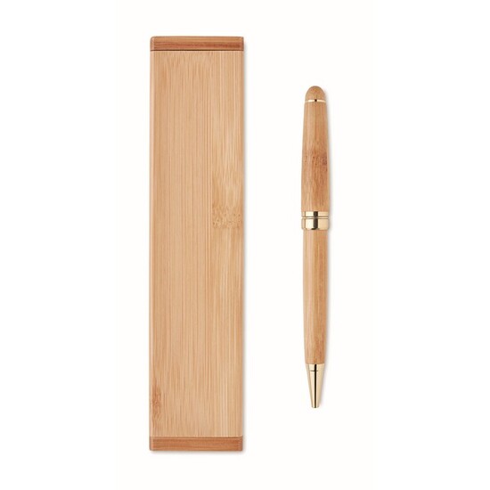 Bambus Drehkugelschreiber