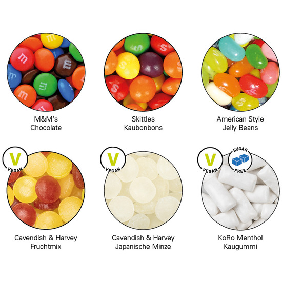 Slim Box Mini, Skittles Fruits Kaubonbons