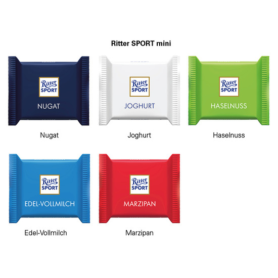 Ritter SPORT mini, Edelvollmilch