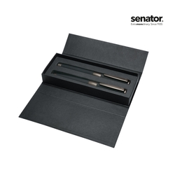 senator® Image Balck Line Set (Drehkugelschreiber+Füllhalter)