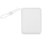 Acrux 35 W 10.000 mAh Tablet Powerbank mit integriertem Typ-C-Kabel aus recyceltem Kunststoff