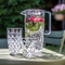 CRYSTAL Kanne 1,6l mit 4 Becher 250ml