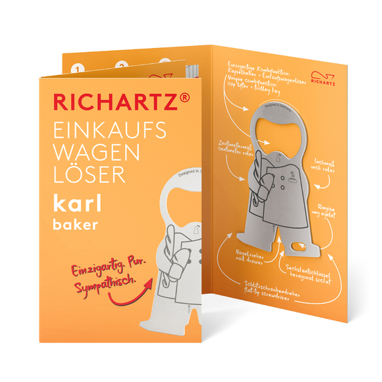 RICHARTZ® EINKAUFSWAGENLÖSER karl baker