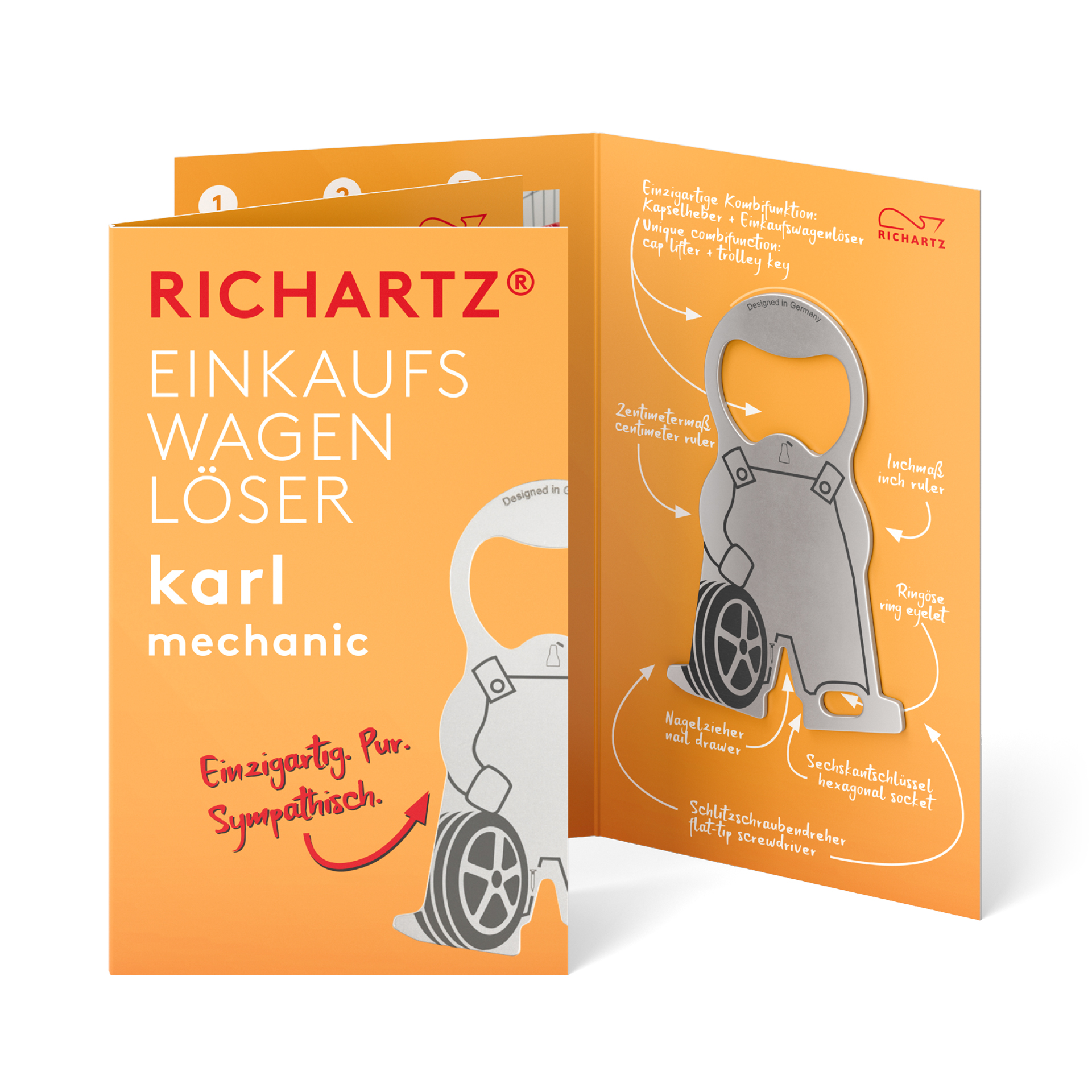 RICHARTZ® EINKAUFSWAGENLÖSER karl mechanic