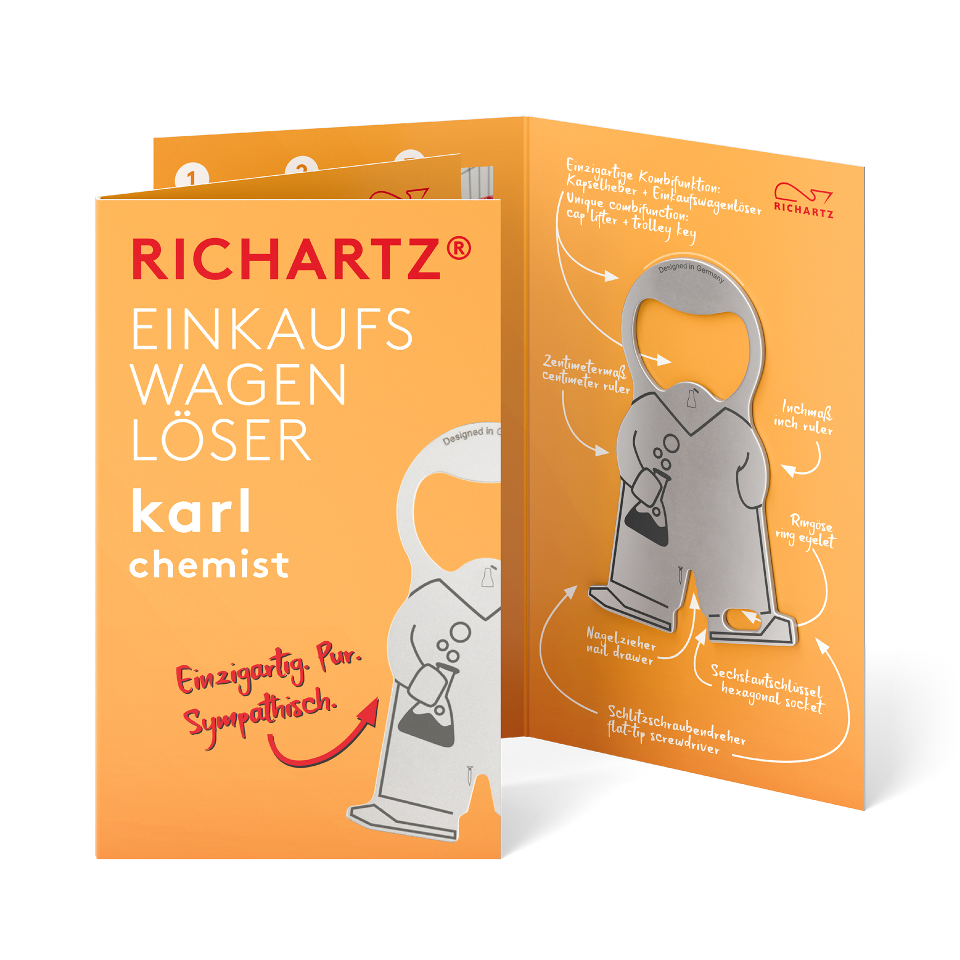 RICHARTZ® EINKAUFSWAGENLÖSER karl chemist