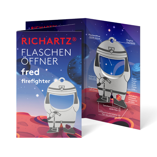 RICHARTZ® FLASCHENÖFFNER fred firefighter