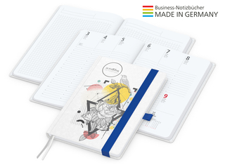 Match-Hybrid White Bestseller A4, Natura individuell, mittelblau