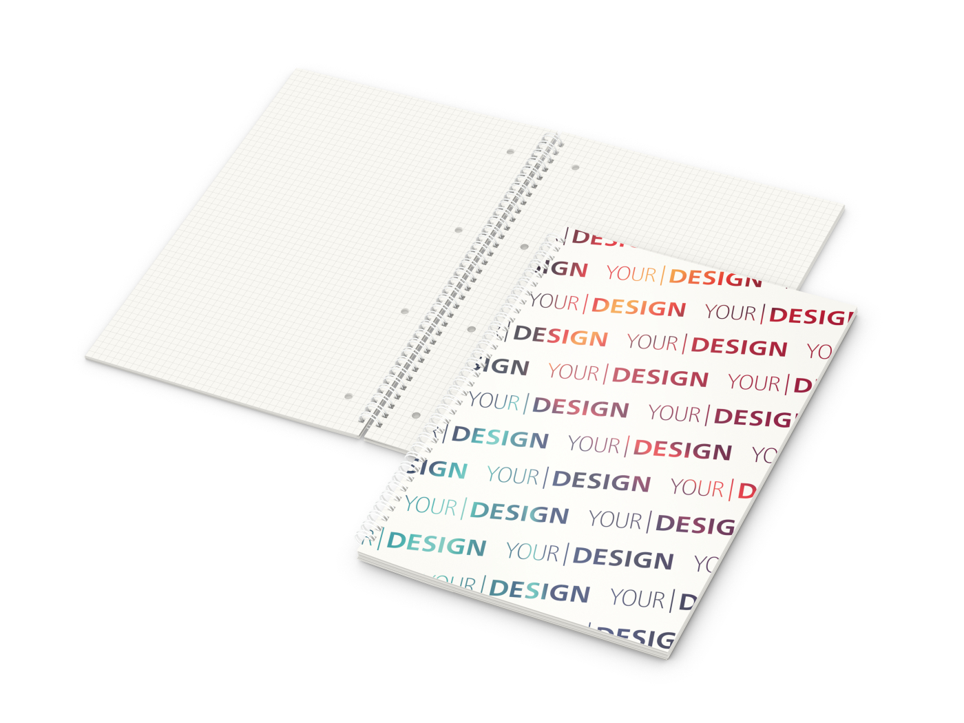 Collegeblock Wire-O Recycling, 80 Blatt