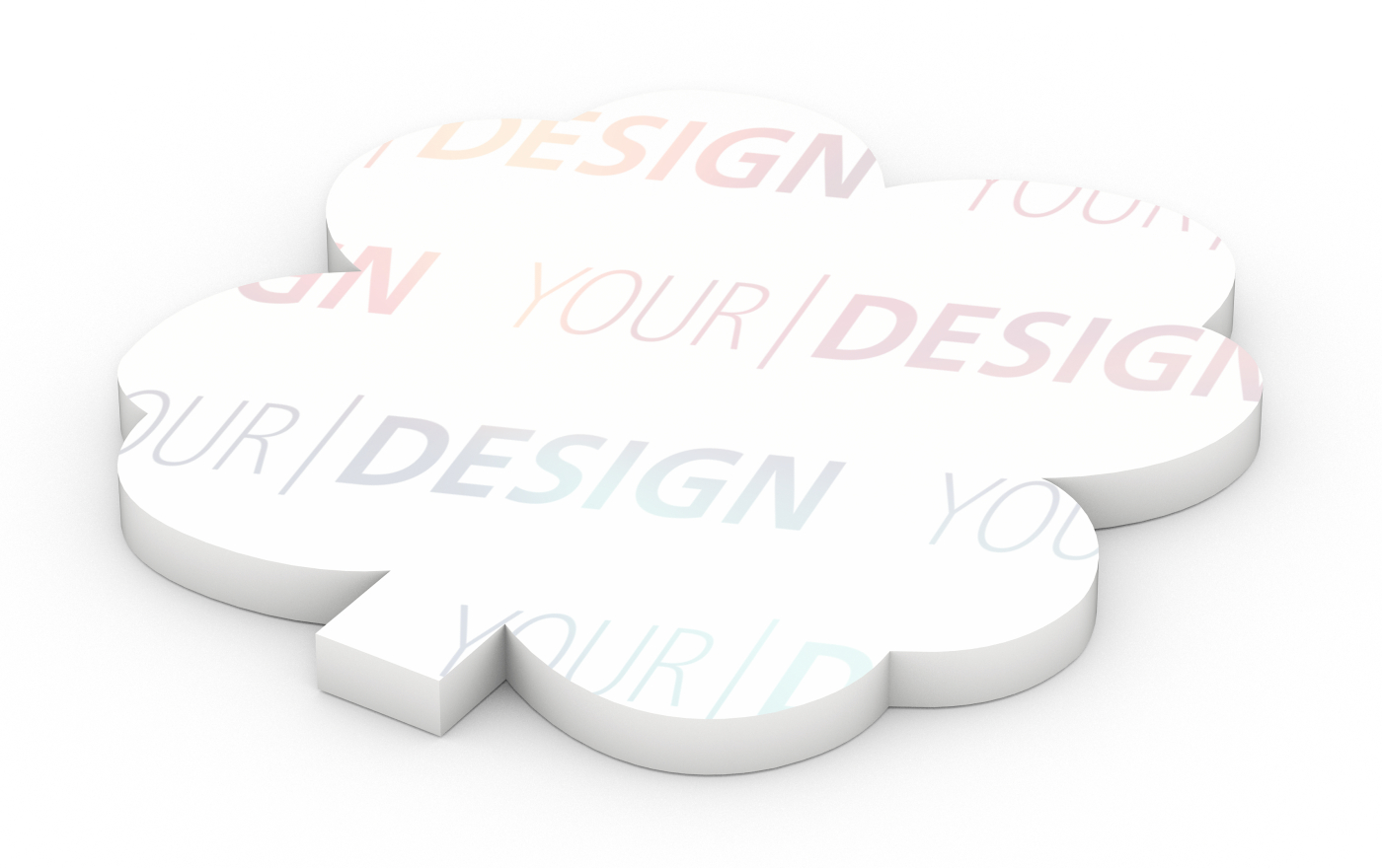 Haftnotiz Form 100 × 72, 100 Blatt