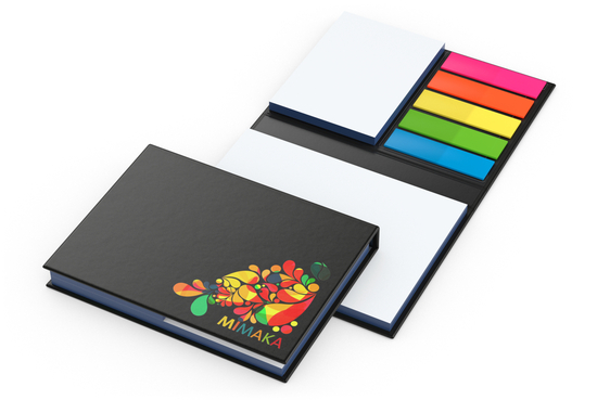 Haftnotiz-Set London Bookcover White Bestseller, 50/50 Blatt, Farbschnitt