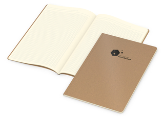 Notizbuch Copy-Book Creme Bestseller, A4, braun