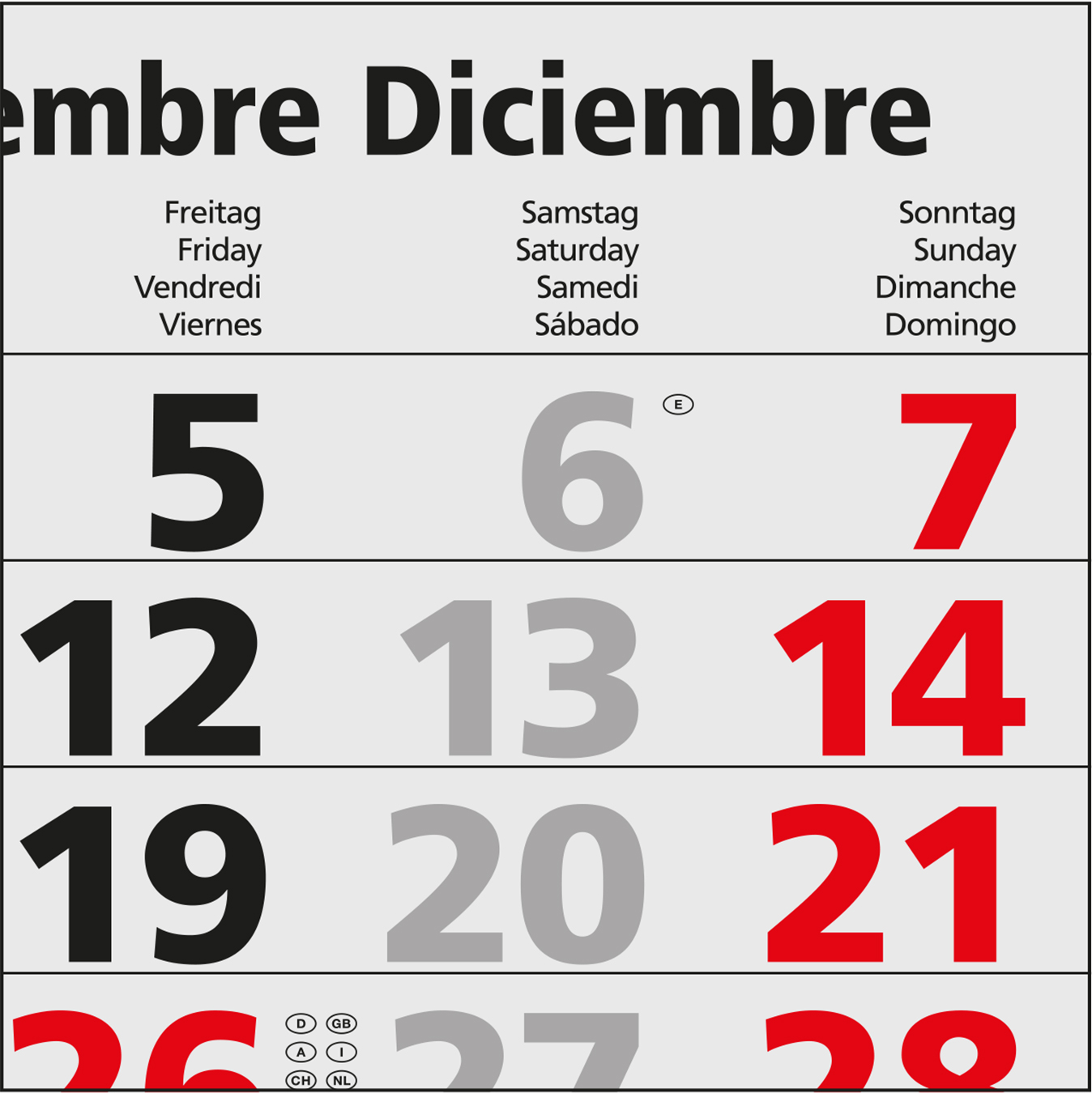 3-Monatskalender Maxi Wire-O 3 Bestseller (Mehrblock)