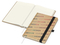 Notizbuch Match-Book Creme Bestseller, A5, Natura, braun-individuell, schwarz