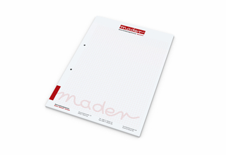 Schreibblock Bestseller, A4, 50 Blatt mit 2fach-Abheftlochung