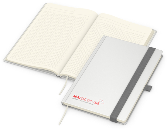 Notizbuch Vision-Book Creme Bestseller, A5, weiß