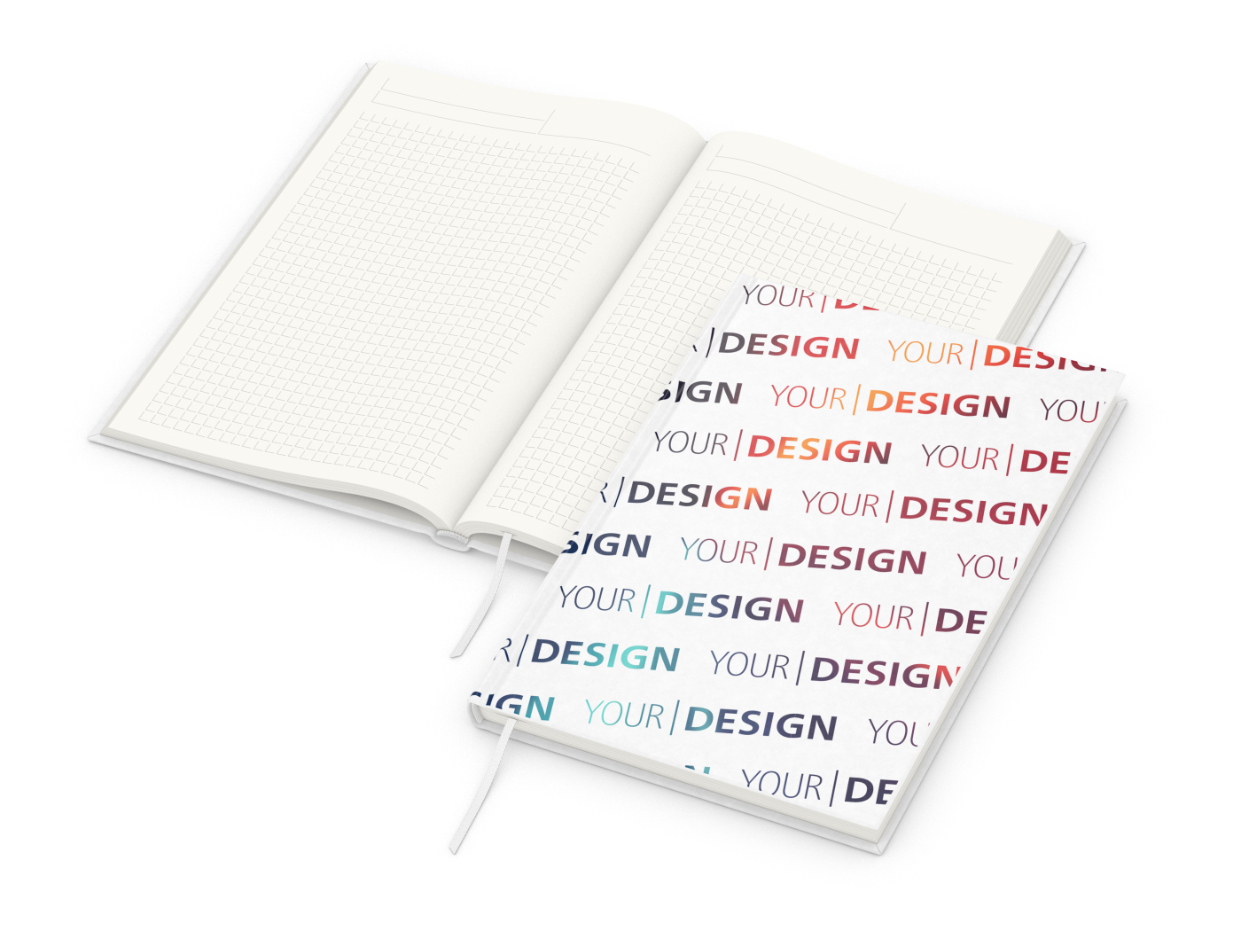 Notizbuch Note-Book inkl. 4C-Druck, A5, Natura Recycling