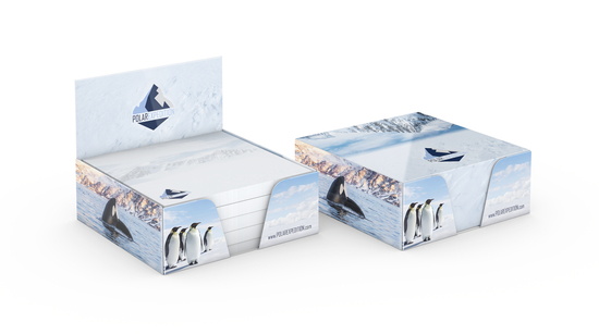 Haftnotizen-Pop-Up-Box Individuell 72 × 72, 250 Blatt