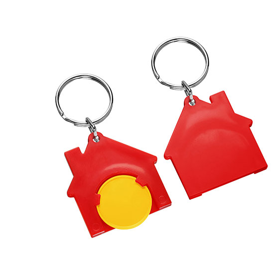 Chiphalter mit 1€-Chip "Haus"