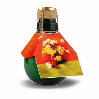 Kleinste Sektflasche der Welt Blumengesteck, 125 ml 2K1540d