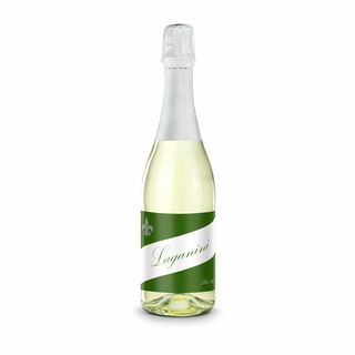 Sekt Cuvée - Flasche klar - Kapselfarbe Weiß, 0,75 l 2K1905c