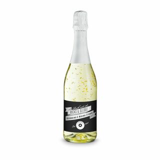 Golden Flakes - Flasche klar - Kapsel weiß, 0,75 l 2K1910c