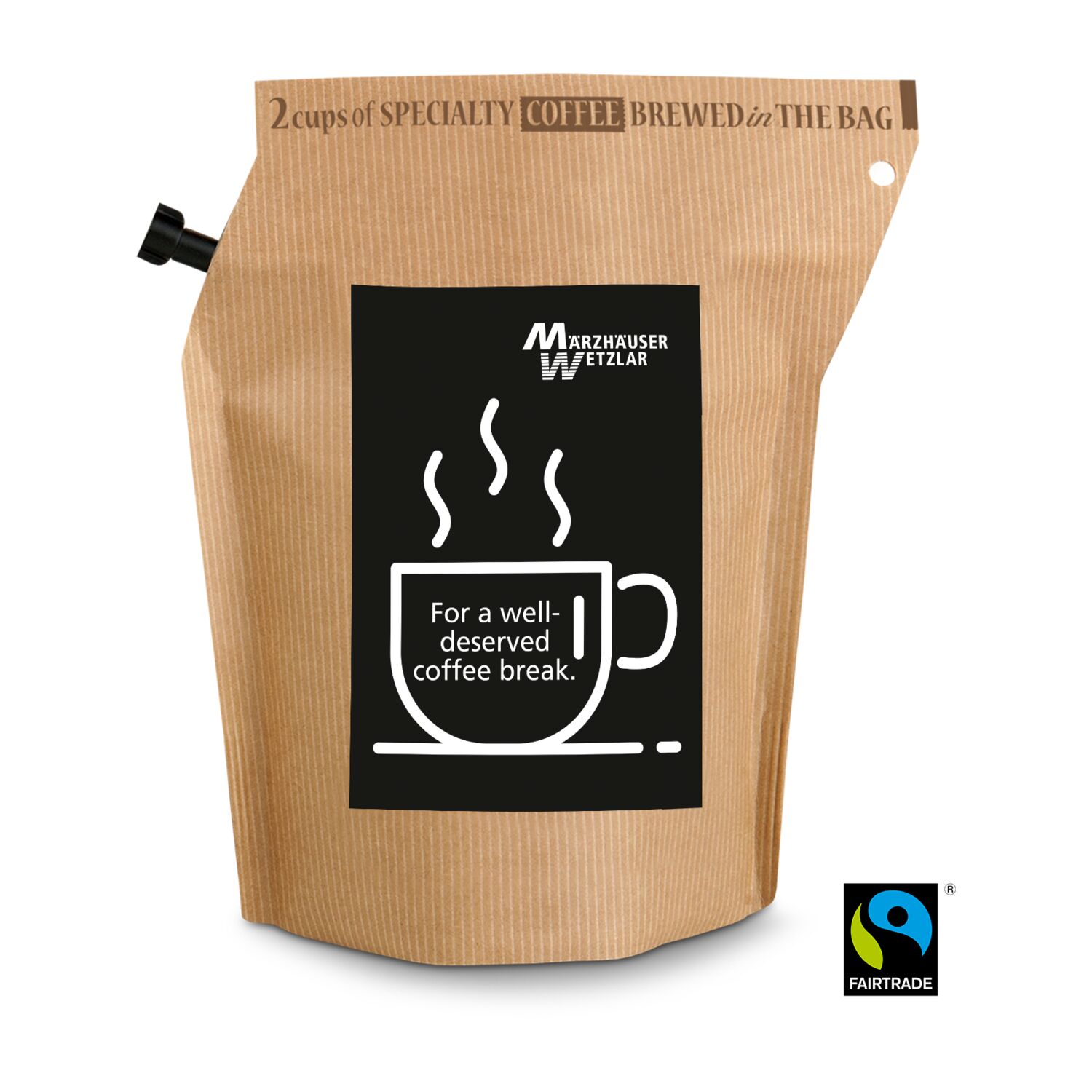 Geschenkartikel / Präsentartikel: WM-Kaffee Stoff für Helden 2K1964