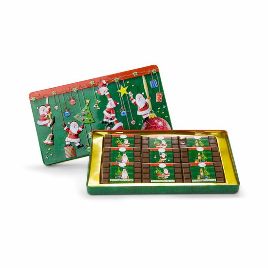 Geschenkartikel / Präsentartikel: Schokoladendose Merry Christmas 2K2071