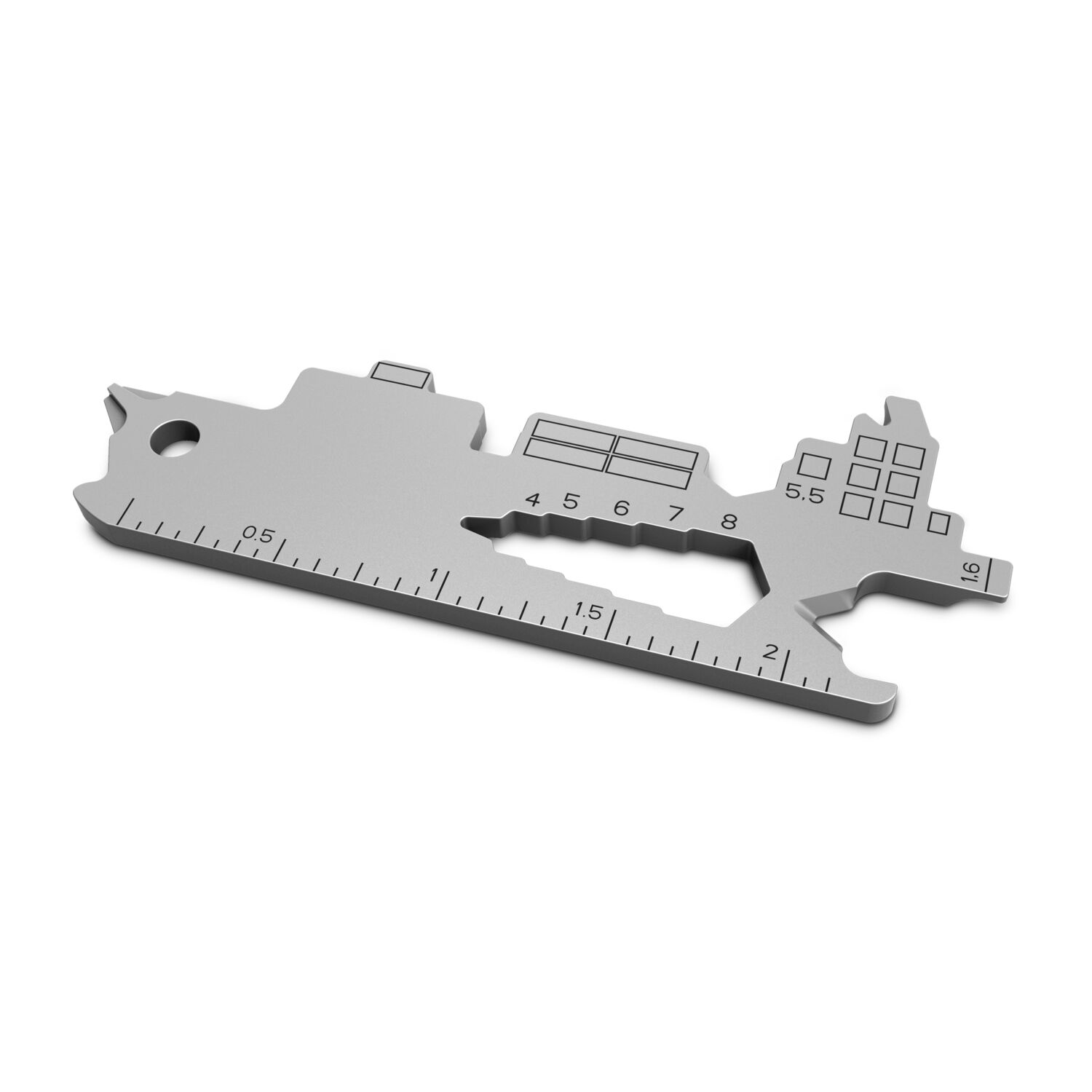 ROMINOX® Key Tool Cargo Ship (19 Funktionen) Merry Christmas 2K2102f
