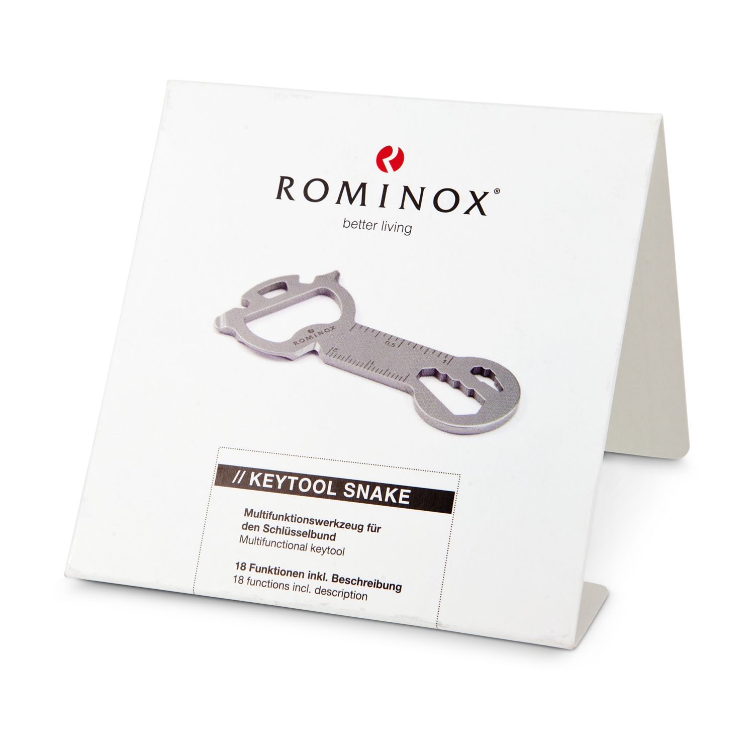ROMINOX® Key Tool Snake (18 Funktionen) Danke 2K2103c