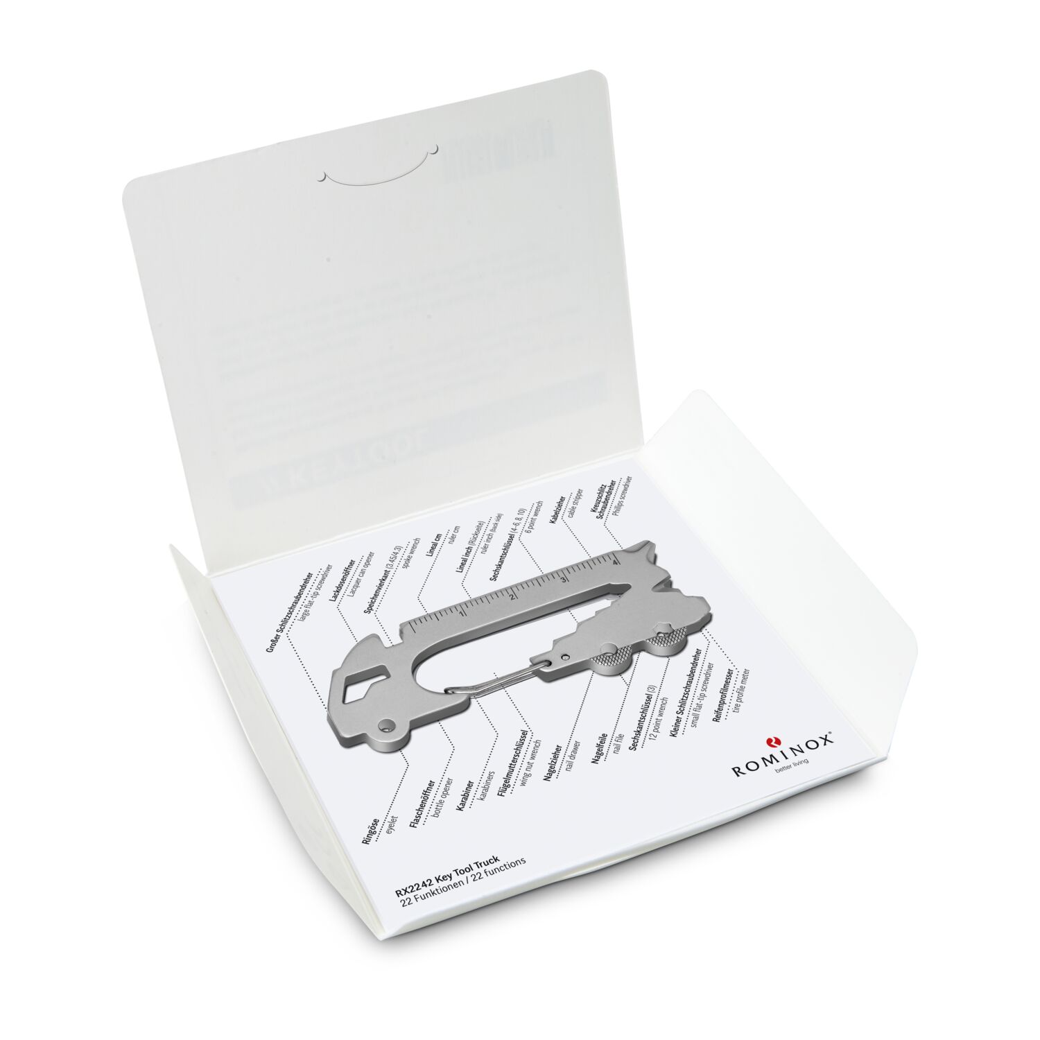 ROMINOX® Key Tool Truck (22 Funktionen) Große Helden (Einzelhandel) 2K2105a