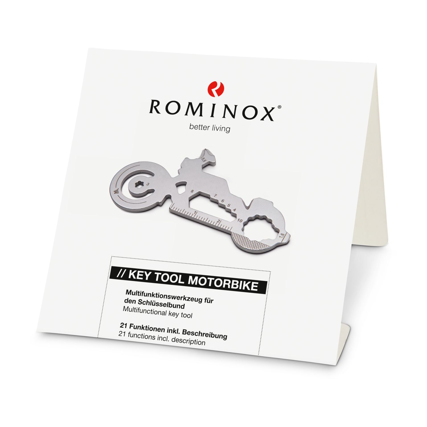 ROMINOX® Key Tool Motorbike (21 Funktionen) Deutschland Fan Jubelverstärker 2K2107d