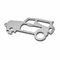 ROMINOX® Key Tool SUV (19 Funktionen) Viel Glück 2K2109e