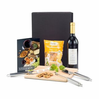 Geschenkset / Präsenteset: Käse & Wein 2K2175