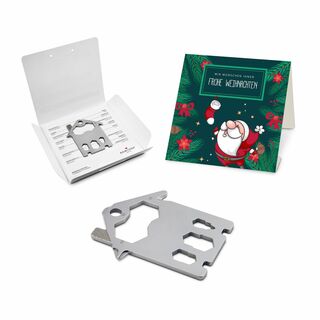 ROMINOX® Key Tool House (21 Funktionen) Frohe Weihnachten 2K2201i