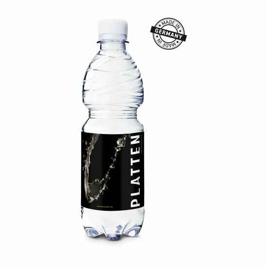 500 ml PromoWater - Mineralwasser, still - Eco Papier-Etikett 2P003P