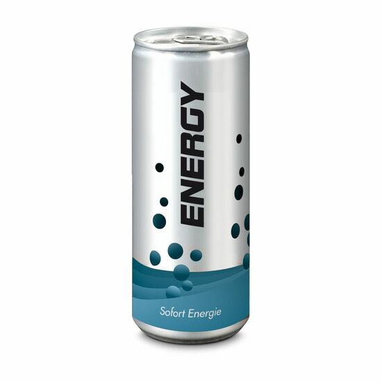 Promo Energy - Energy drink - Folien-Etikett, 250 ml 2P012C
