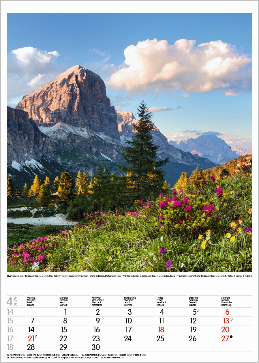 Großer Alpenkalender