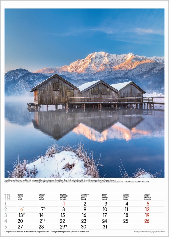 Großer Alpenkalender