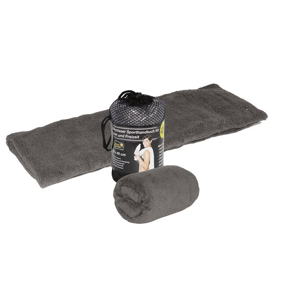 Sporthandtuch 40x80 cm im Netzbeutel