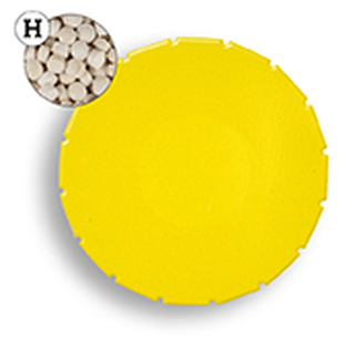 Super Mini Clic Clac Box 12 g Zimtpastillen PMS Yellow C
