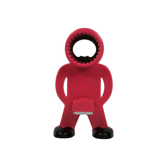 Flaschenöffner Peter mit schwarzen Schuhen