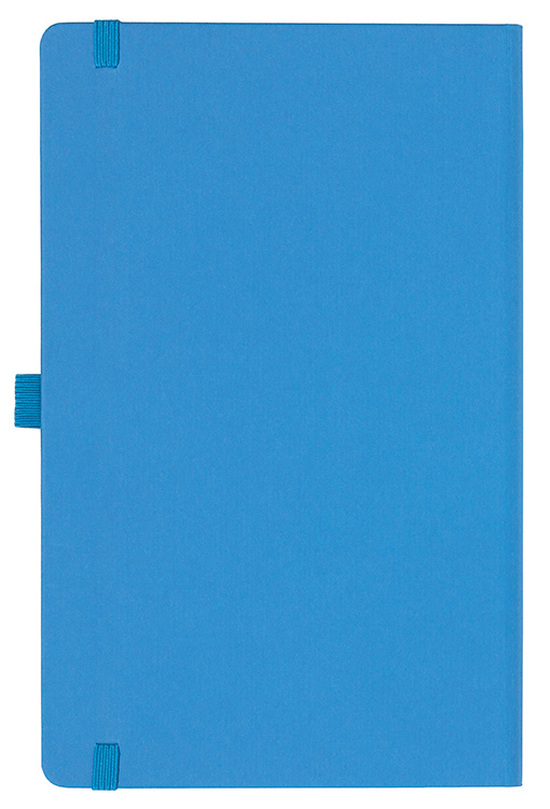 Notizbuch Style Medium im Format 13x21cm, Inhalt blanco, Einband Fancy in der Farbe China Blue