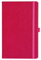 Notizbuch Style Medium im Format 13x21cm, Inhalt liniert, Einband Slinky in der Farbe Pink