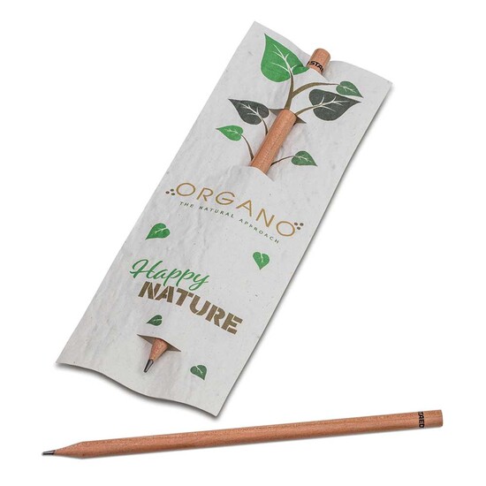 Bleistift im Samenpapieretui - Kräutermischung, Druck 4/4-c