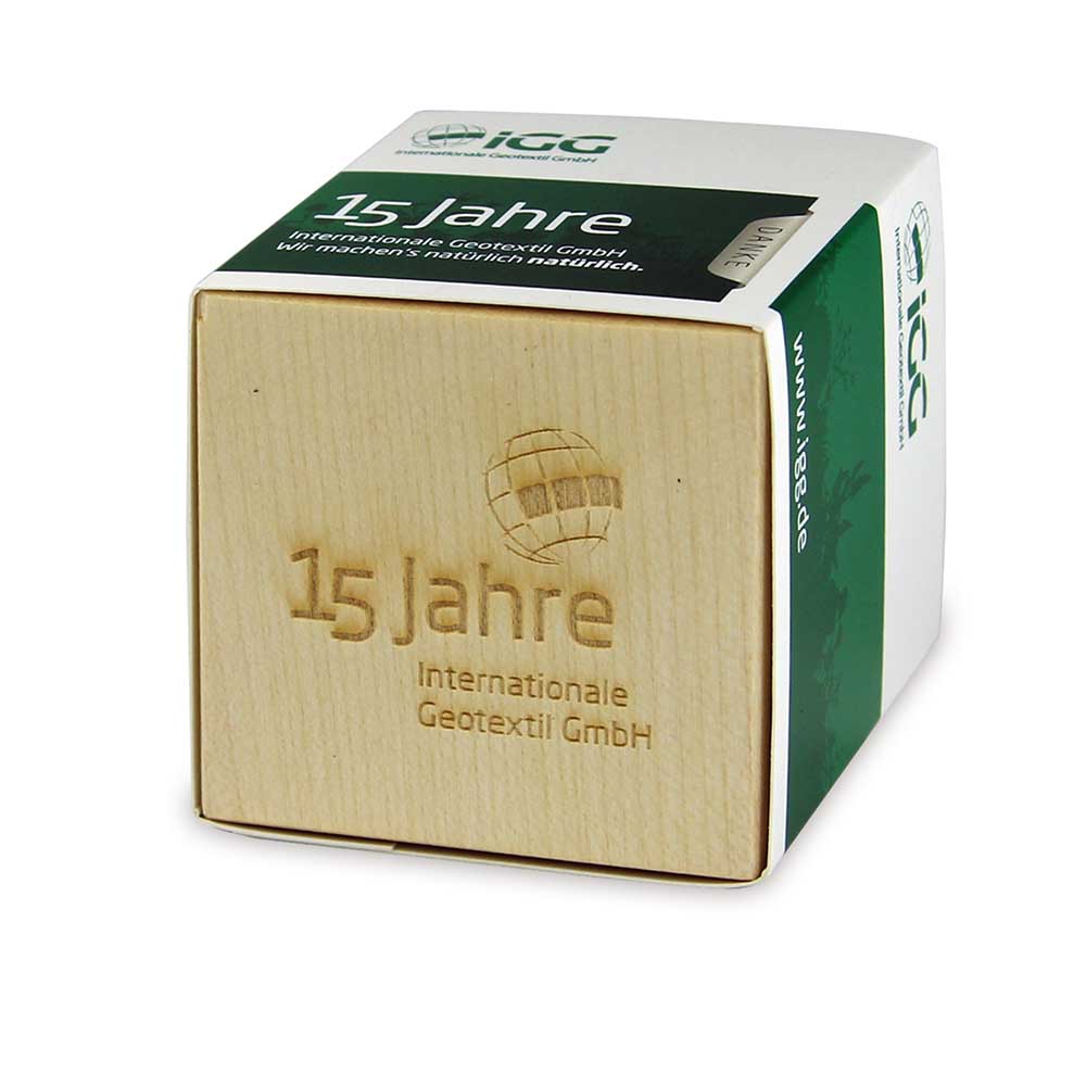 Pflanz-Holz Maxi mit Samen - Basilikum