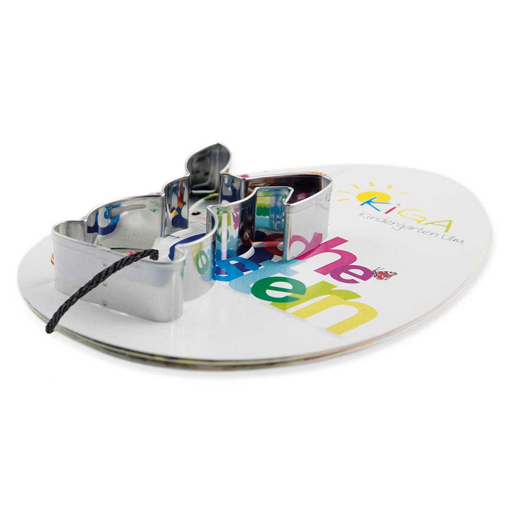 Backförmchen mit Rezeptblock Osterei - Hase 2