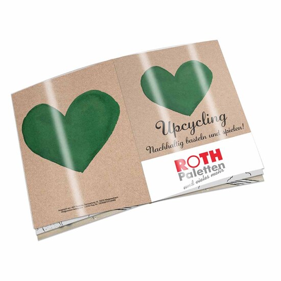 Upcycling-Heft - Toilettenpapierrollen - individuell 4/0-c