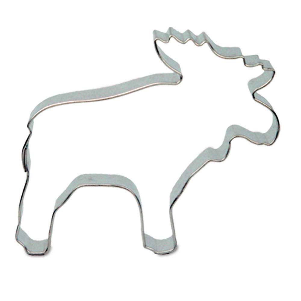 Backförmchen Single-Pack - Weihnachten - Elch 4/0-c