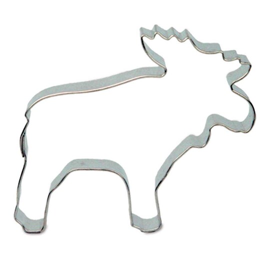 Backförmchen Single-Pack - Weihnachten - Elch 4/0-c