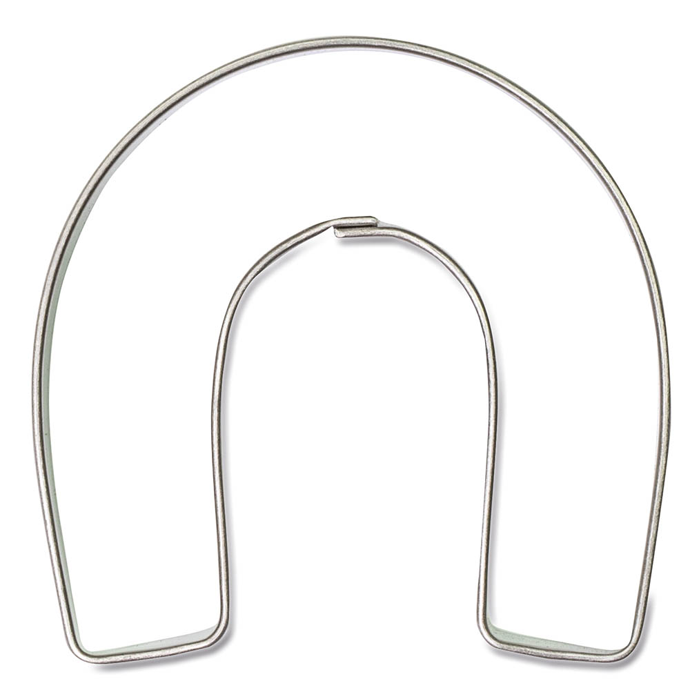 Backförmchen Single-Pack - Weihnachten - Hufeisen 4/4-c, Lasergravur